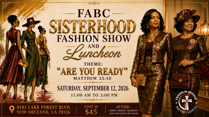 FABC Sisterhood Luncheon & Fashion Show