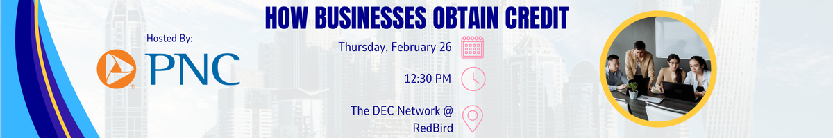 How Businesses Obtain Credit @Redbird