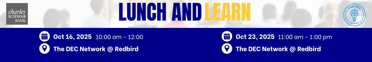Charles Schwab Lunch & Learn Series: Money Matters for Entrepreneurs