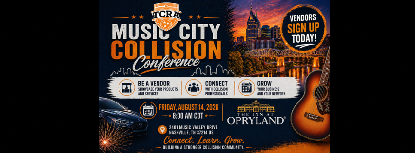 Music City Collision Conference Booths (Vendor Sign-Up only) 2026