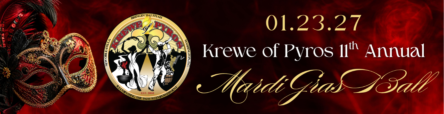 The Krewe of Pyros 11th Annual Mardi Gras Ball Weekend
