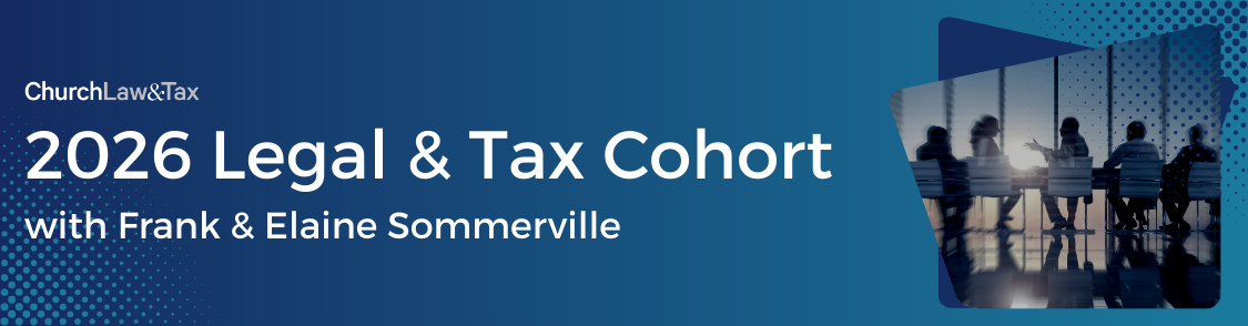 Legal & Tax Cohort for Churches (August 18th)