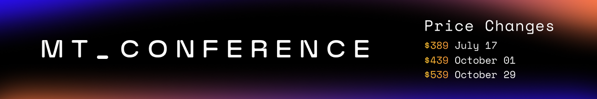 Event banner