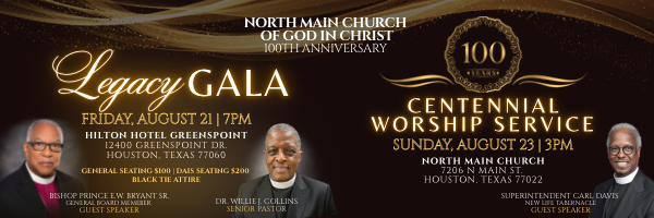 North Main COGIC 100 Year Legacy Gala