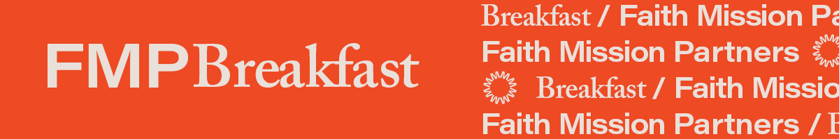 Faith Mission Partners Breakfast - September 2026