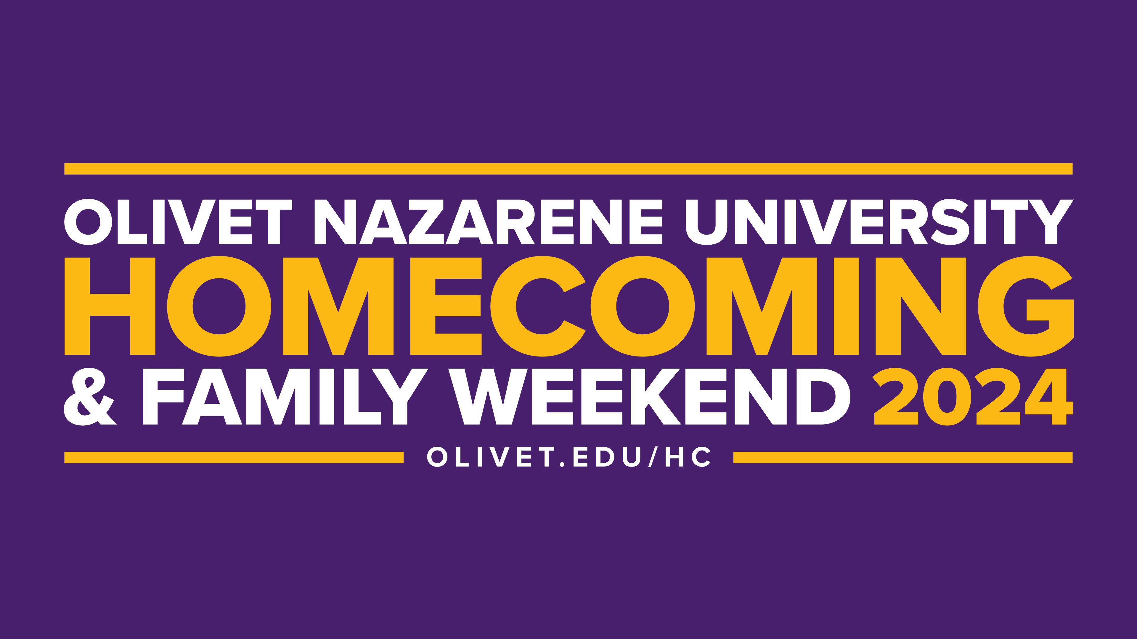 & Family Weekend 2024 Olivet Nazarene University Brushfire